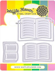 Waffle Flower - Die Open Book Trio