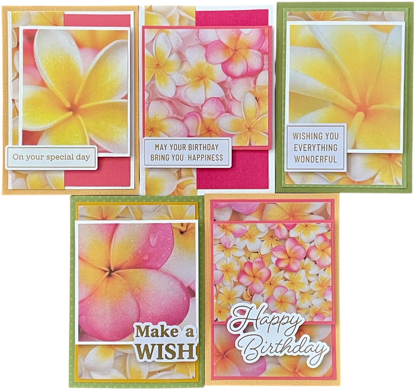 MC&S Card Kit - Rachel Greig - Frangipani card kit