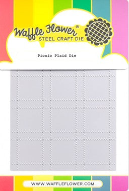 Waffle Flower - Picnic Plaid Die