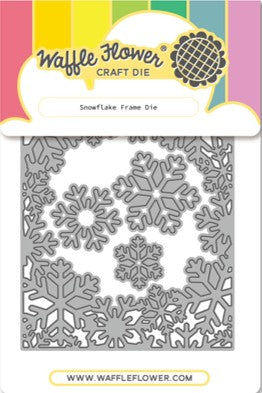 Waffle Flower - Snowflake Frame Die