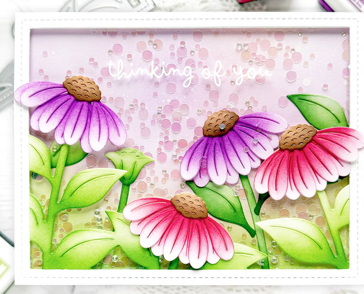 Lawn Fawn LF4052 Big Blossom Backdrop Landscape