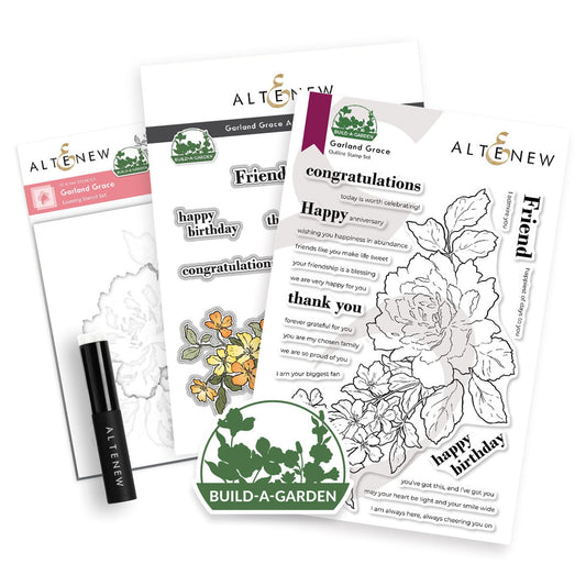 Altenew - Build-A-Garden: Garland Grace & Add-on Die Bundle