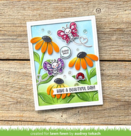 Lawn Fawn LF4051 Big Blossom Backdop Portrait