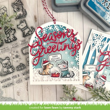 Lawn Fawn - Giant Season's Greetings LF4274