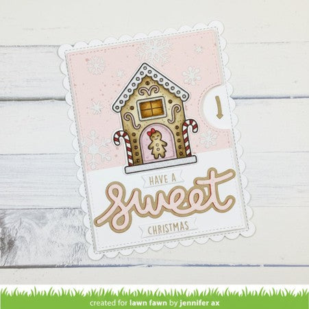 Lawn Fawn - Scripty Sweet Outline Add-on die LF4275