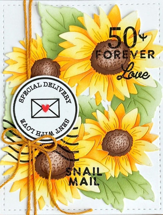 Waffle Flower - Sunflower Die