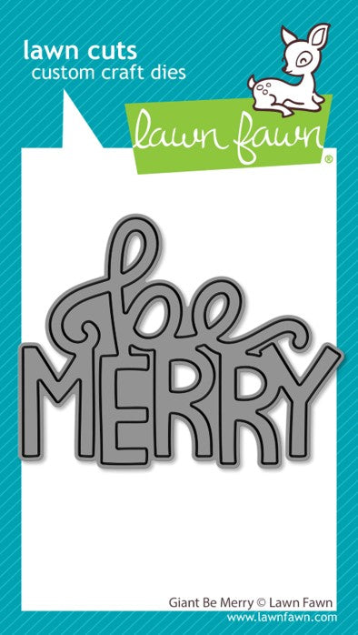 Lawn Fawn - Giant Be Merry die LF3919