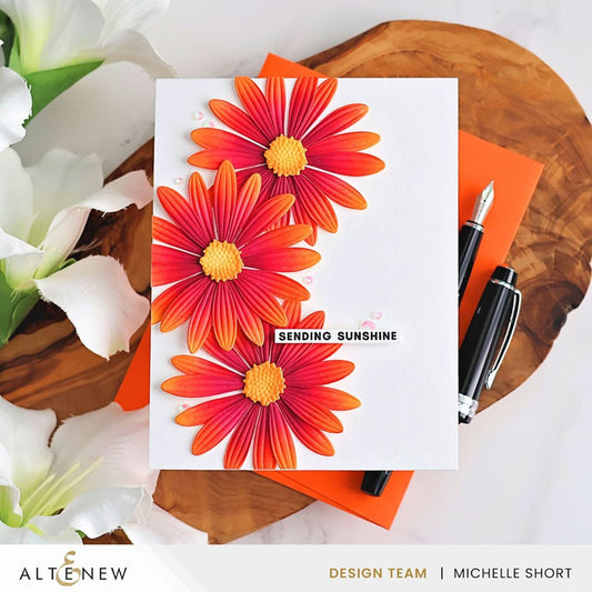 Altenew - Lush Botanicals: African Daisy 3D Embossing Folder & Die Set