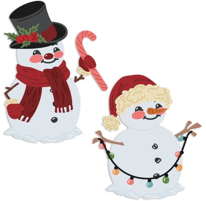 Honey Bee Dies - Lovely Layers Vintage Snowman