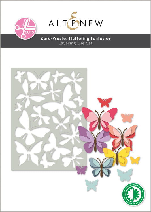 Altenew - Creative Cuts: Zero-Waste Fluttering Fantasies Layering Die Set