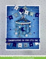 Lawn Fawn LF3099 Fishtail Banner Border die