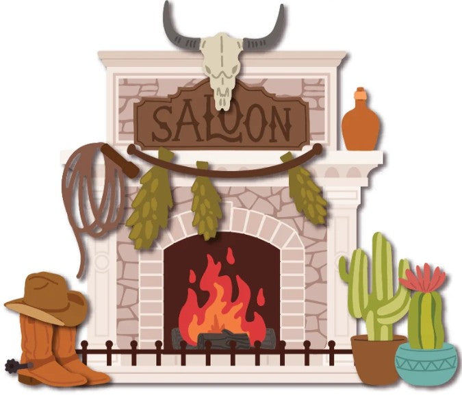 Honey Bee Dies - Lovely Layers Fireplace Lodge Add-on