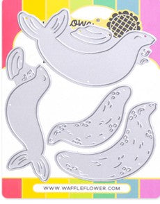 Waffle Flower - Happy Seals die - sold out