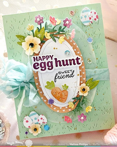 Waffle Flower Designs - Combo Egg Hunt Sentiments