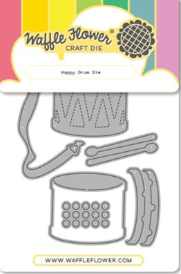 Waffle Flower - Happy Drum Die