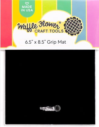 Waffle Flower - 6.5"x8.5" Grip Matt Black