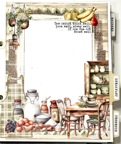 49 & Market - Cottagecore Recipe Album Kit - 2 left…..