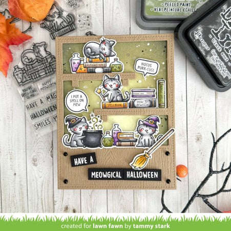 Lawn Fawn LF4186 Hocus Purr-cus (stamp and die set)