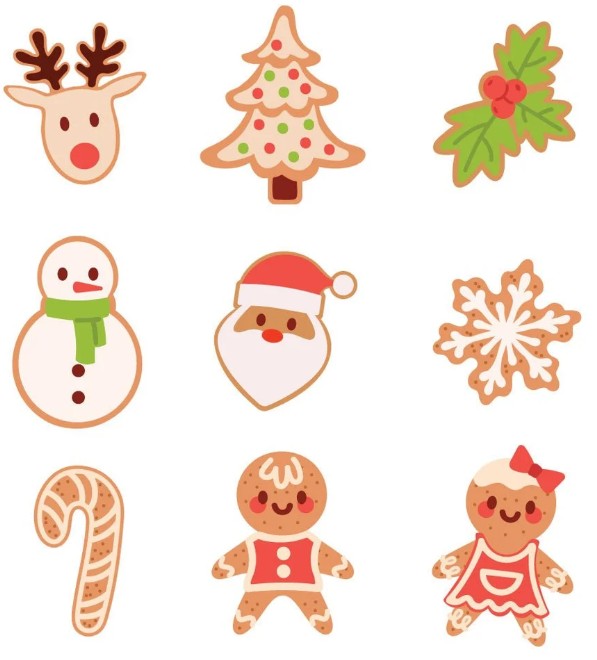 Honey Bee Dies - Lovely Layers Christmas Cookies
