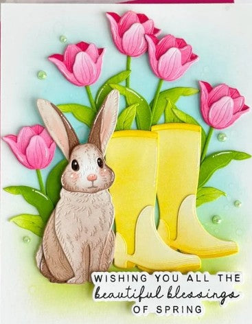 Honey Bee Dies - Lovely Layers Rabbit