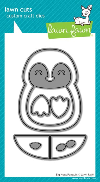 Lawn Fawn LF4268 Big Hug Penguin die set*
