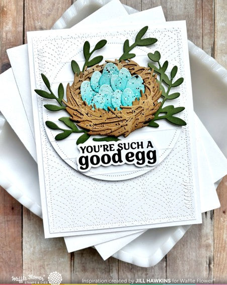 Waffle Flower Designs - Sweet Nest die***