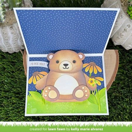 Lawn Fawn LF4204 Big Hug Pop-up Die