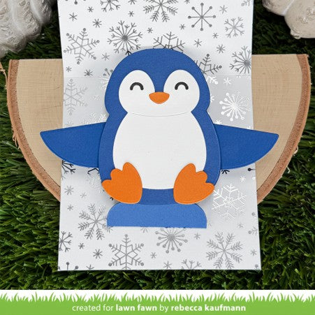 Lawn Fawn LF4268 Big Hug Penguin die set*