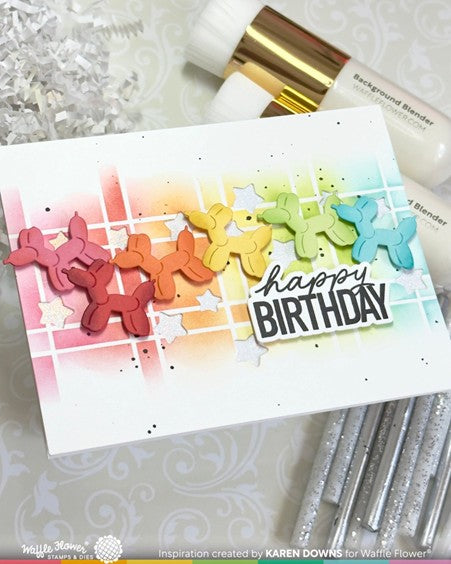 Waffle Flower - Picnic Plaid Die Stencil