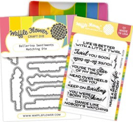 Waffle Flower - Ballerina Sentiments Combo
