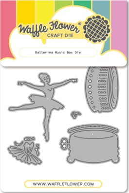 Waffle Flower - Ballerina Music Box Die