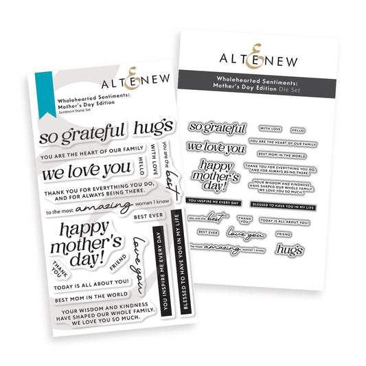 Altenew - Wholehearted Sentiments: Mother’s Day Edition