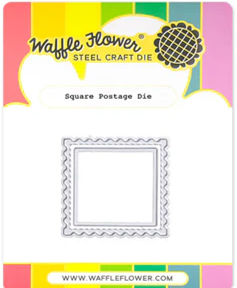 Waffle Flower - Square Postage Die
