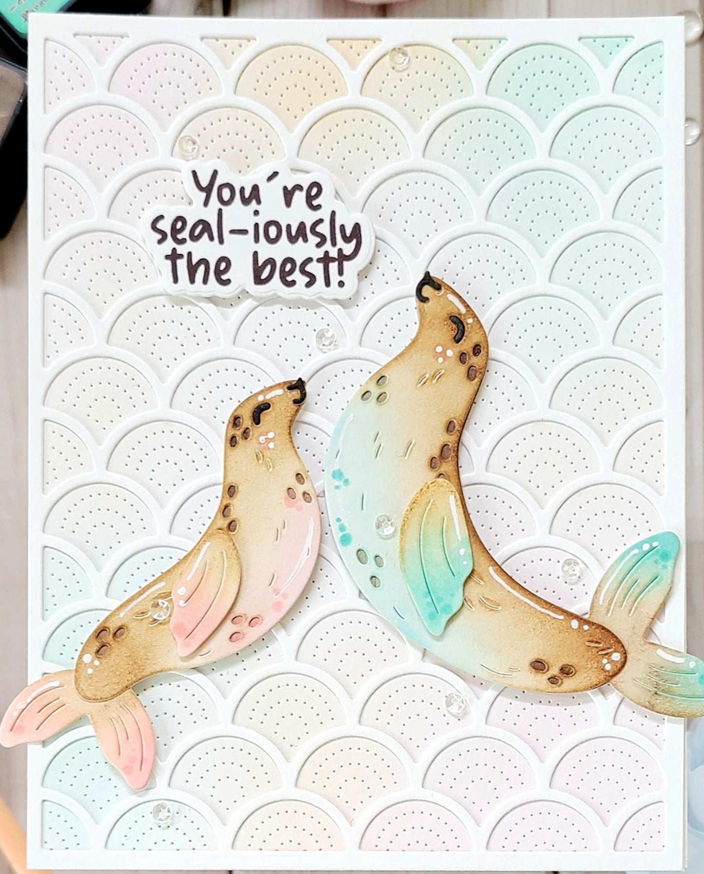 Waffle Flower - Jolly Wave Texture Die