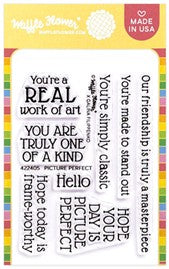 Waffle Flower - Stamp Picture Perfect Sentiments