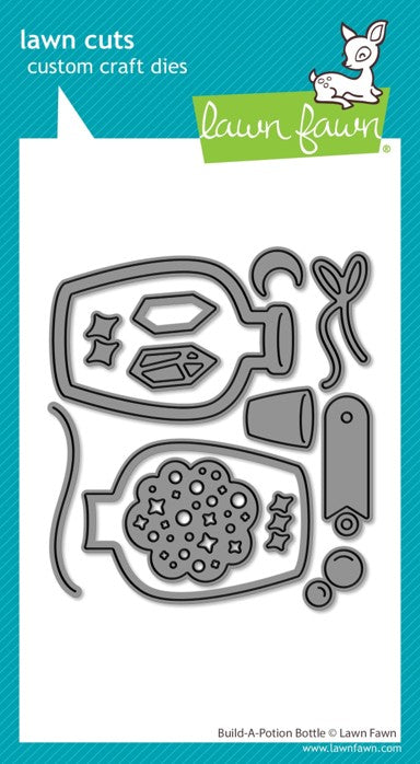 Lawn Fawn LF4207 Build-A-Potion Bottle die*