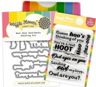 Waffle Flower - Real Hoot Sentiments Combo - WFC2241