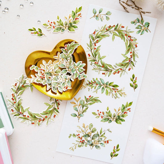 Pink Fresh Studio - Seasonal Sprigs Washi tape 331626 (Christmas October)