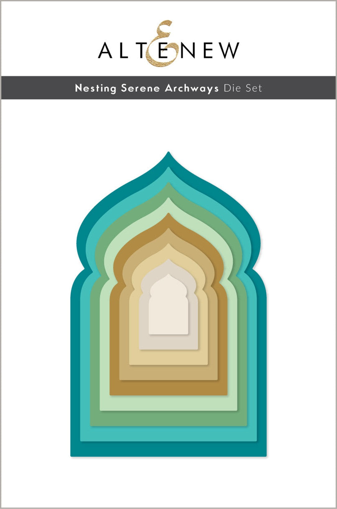 Altenew - Nesting Serene Archways die