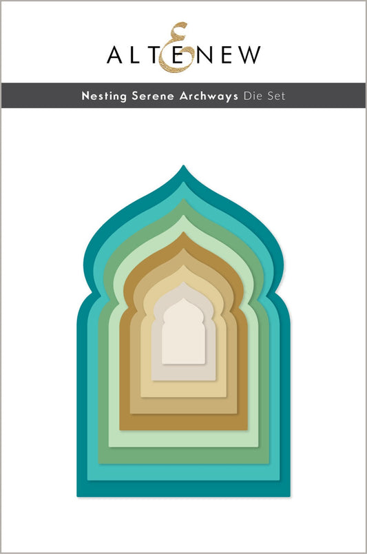 Altenew - Nesting Serene Archways die