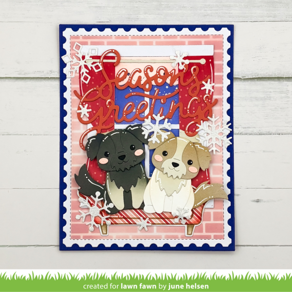 Lawn Fawn - Giant Season's Greetings LF4274