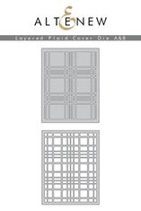 Altenew - Layered Plaid Cover Die A and B