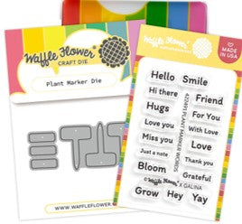 Waffle Flower - Plant Marker Combo - WFC2491