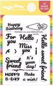 Waffle Flower - Baking Fun Piped Letters Stamp set