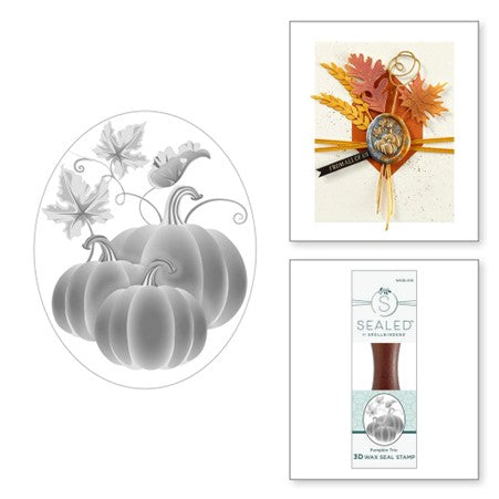 Spellbinders Wax Seal - Pumpkin Trio