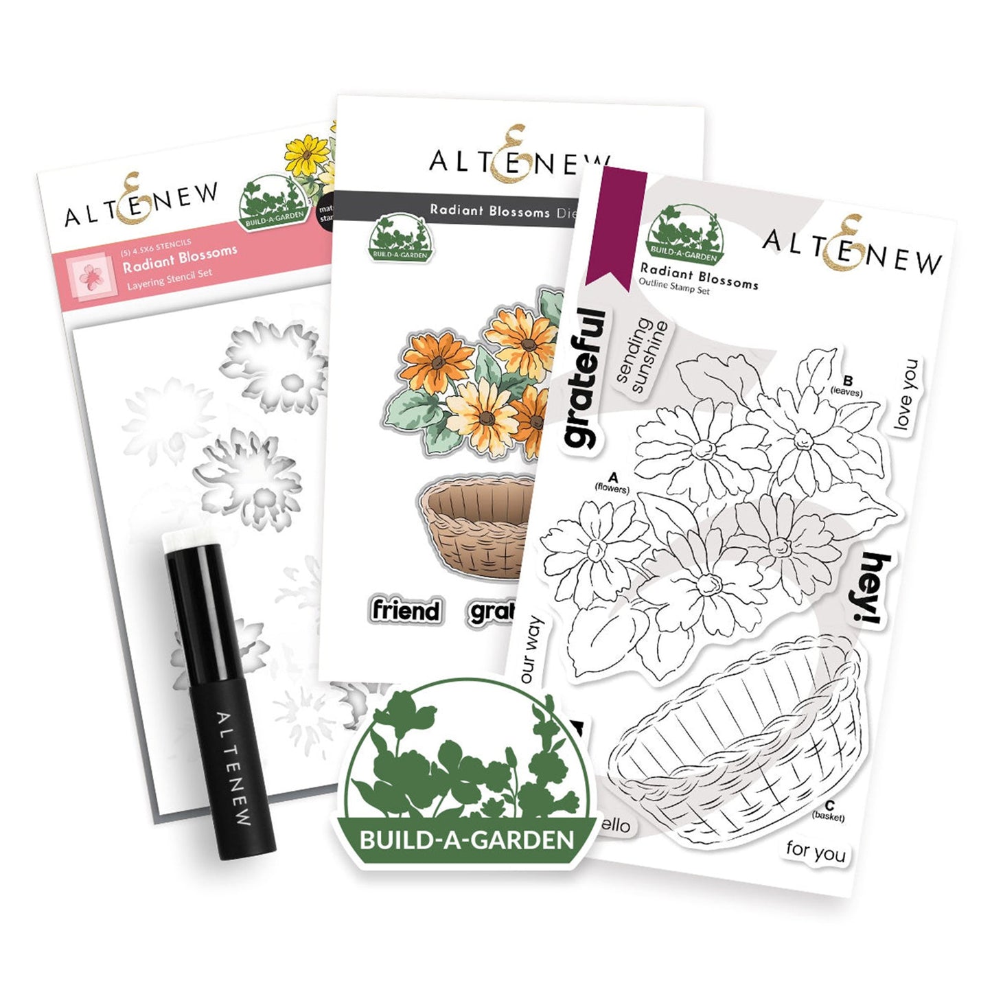 Altenew - Build-A-Garden - Radiant Blossoms