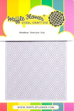 Waffle Flower - Rhombus Texture Die