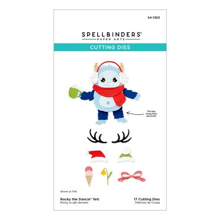 Spellbinders S4-1393 Rocky The Dancin' Yeti
