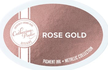 Catherine Pooler Ink - Rose Gold Metallic Pigment ink pad