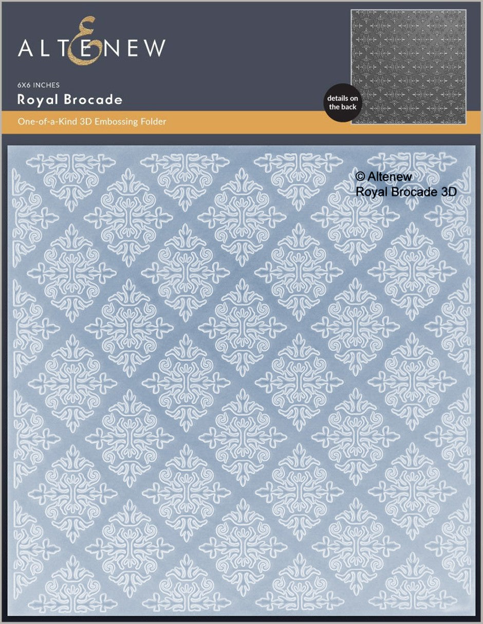 Altenew - Royal Brocade Embossing Folder